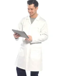 Portwest standard kittel, hvid, str. 2XL
