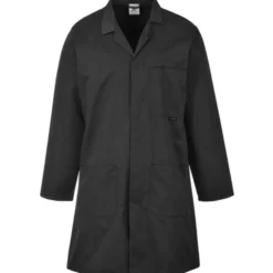 Portwest standard kittel, sort, str. 2XL