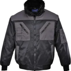Portwest Two Tone pilotjakke, sort/grå, str. 2XL