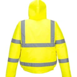 Portwest vinterjakke, hi-vis gul, str. S