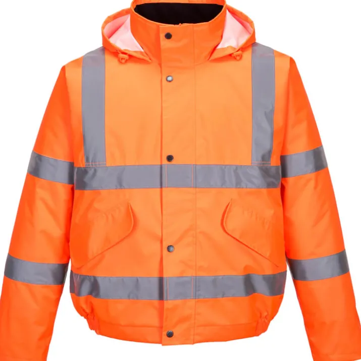 Portwest vinterjakke, hi-vis orange, str. 2XL