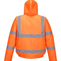 Portwest vinterjakke, hi-vis orange, str. 2XL