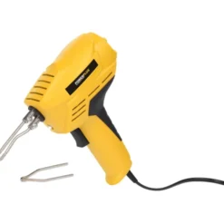 PowerPlus loddepistol med led lys og holder, 100W