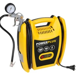 PowerPlus oliefri kompressor, 1,5HK, 5 dele