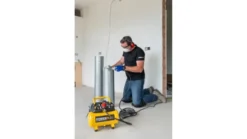 PowerPlus støjsvag/oliefri kompressor med 6 liters tank