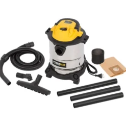 PowerPlus våd/tør støvsuger, 15 liter, 1000W