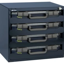 Raaco Safebox sortimentsboks med 4 kasser