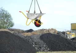 Ravendo BC 1100 SH mørtelbør til kran, 110 liter
