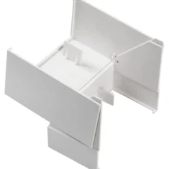 Rehau Signa indvendigt hjørne, Base 70/110 mm, perlehvid