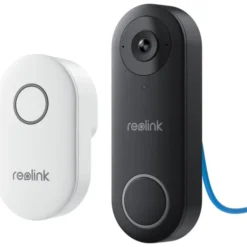 Reolink dørklokke med kamera 2K, sort