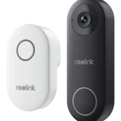 Reolink dørklokke med kamera 2K, wifi, sort