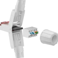 RJ45 netværksstik, UTP, cat. 6