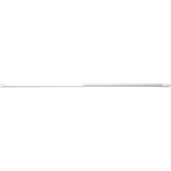 Roliba aluskaft, hvid, 150 cm