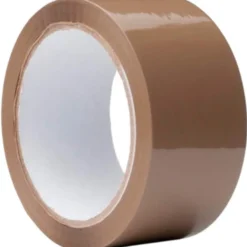 Roliba pakketape, brun, 50 mm x 66 m