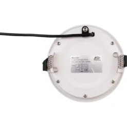 Scan Products Alisia Elite indbygningsspot, mat hvid, 4000K, Ø12 cm