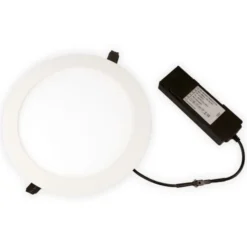Scan Products Alisia Elite indbygningsspot, mat hvid, 4000K, Ø22,5 cm