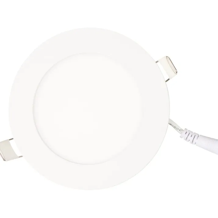 Scan Products Alisia indbygningsspot, mat hvid, Ø12 cm
