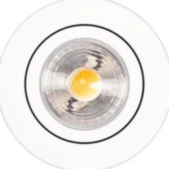 Scan Products Claudia Loop indbygningsspot, 4000K, mat hvid
