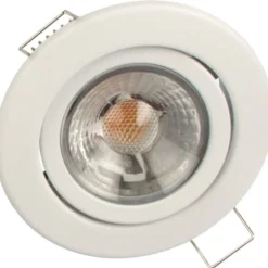 Scan Products Claudia Loop indbygningsspot, 4000K, mat hvid