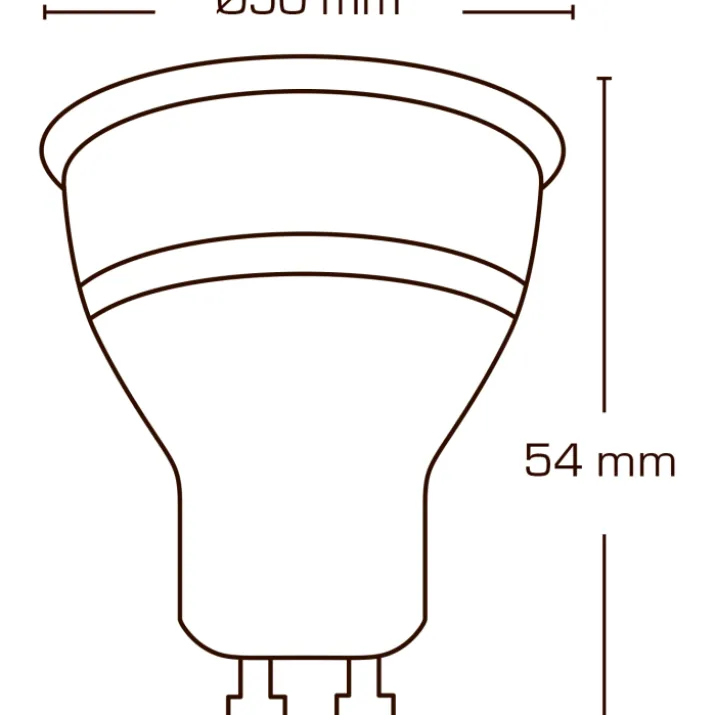 Scan Products GU10 spotpære, 2700K
