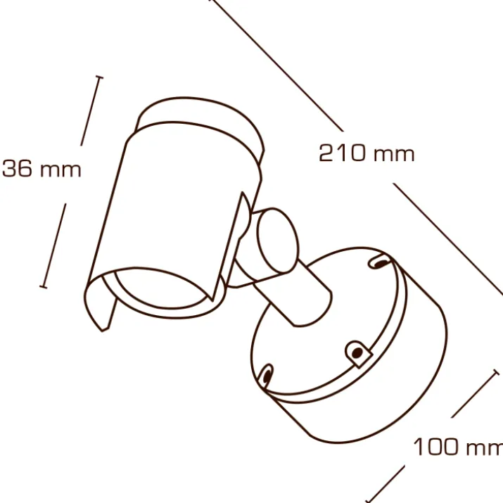 Scan Products Inna havespot, antracit