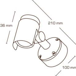 Scan Products Inna havespot, sort