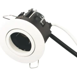 Scan Products Luna Combi Install indbygningsspot, GU10, mat hvid