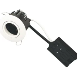 Scan Products Luna Combi Install indbygningsspot, GU10, mat hvid