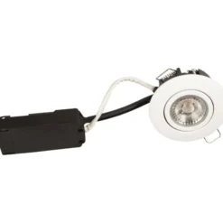 Scan Products Luna Low Profile indbygningsspot, 4000K, mat hvid
