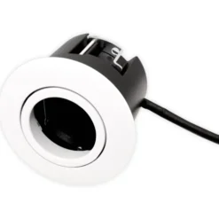 Scan Products Luna Quick Install 2.0 indbygningsspot, GU10, mat hvid, 10 stk