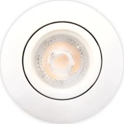 Scan Products Luna Quick Install 2.0 indbygningsspot, 3000K, mat hvid