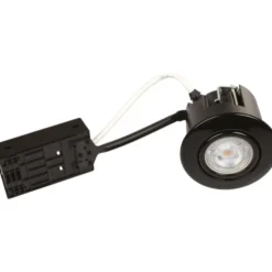 Scan Products Luna Quick Install udendørs indbygningsspot, 4000K, sort