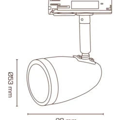 Scan Products Mita 1F skinnespot, sort