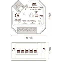 Scan Products Push Dimmer