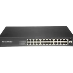 SecPro switch, 24xRJ45 Gb, 2xSFP Gb