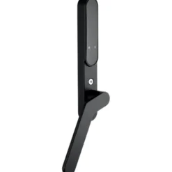 Secuyou Smart lock access terrassedørsgreb, indvendig, venstre, matsort