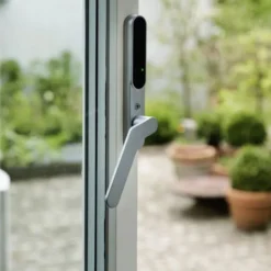 Secuyou Smart Lock dørgreb til terrassedør, indvendig, venstre, mat krom