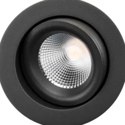 SG Junistar Lux IsoSafe indbygningsspot, 2700K, grå