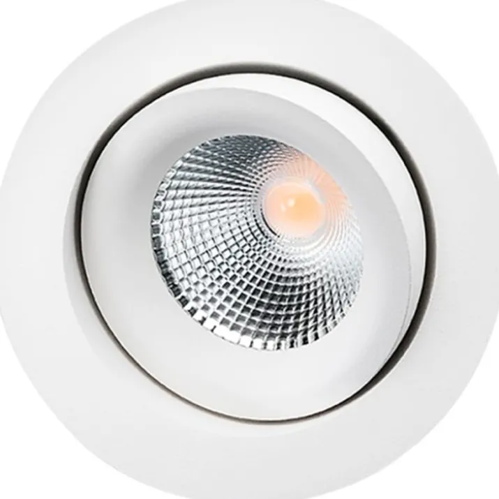 SG Junistar Lux IsoSafe indbygningsspot, 4000K, hvid
