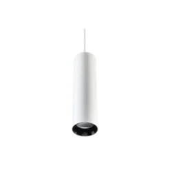 SG Zip Tube Mini 1F skinnependel, 3000K, hvid