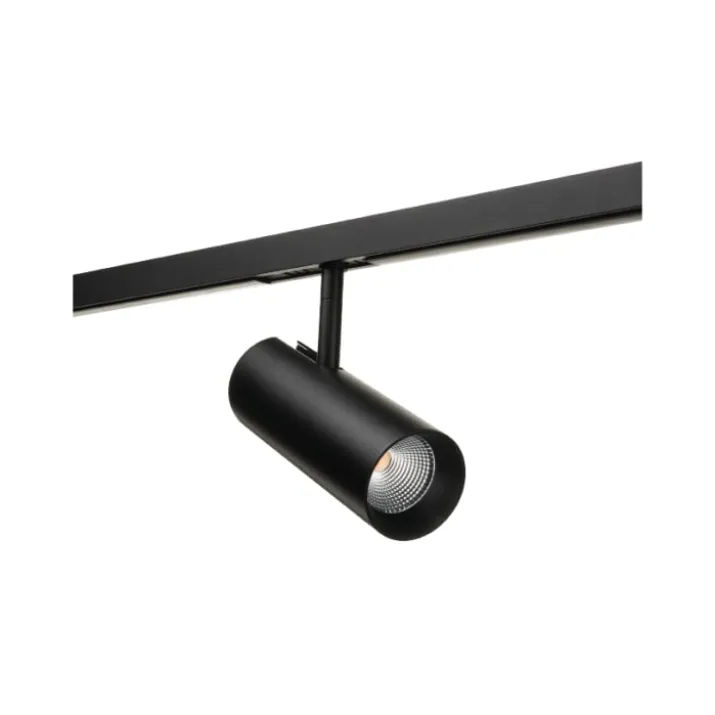 SG Zip Tube Mini 1F skinnespot, justerbar hvid, sort