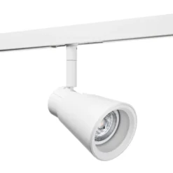 SG Zip Zoom 1F skinnespot, justerbar hvid, hvid