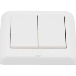 Shelly Blu batteritryk med 4 slutte, Zigbee, hvid