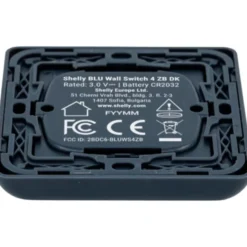 Shelly Blu batteritryk med 4 slutte, Zigbee, koksgrå