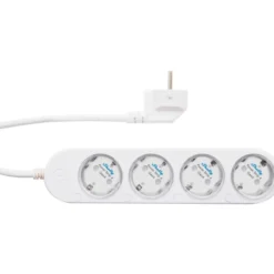 Shelly Gen4 stikdåse, Wi-Fi & Zigbee, hvid