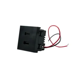 Shelly USB oplader til bordholder, sort