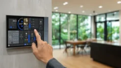 Shelly XL vægdisplay, Bluetooth & Wi-Fi, sølv