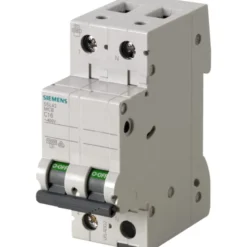 Siemens Automatsikring C 1P+0, 10A