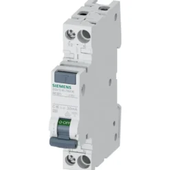 Siemens RCBO 5SV1316 kombiafbryder, 1P+N, 16A