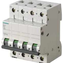 Siemens 5SL automatsikring C 3P+0, 10 A